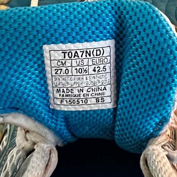 Asics Gel Cumulus 12 Running Shoes. White/Brilliant Blue/Lime W Size 10.5 - Picture 3 of 10